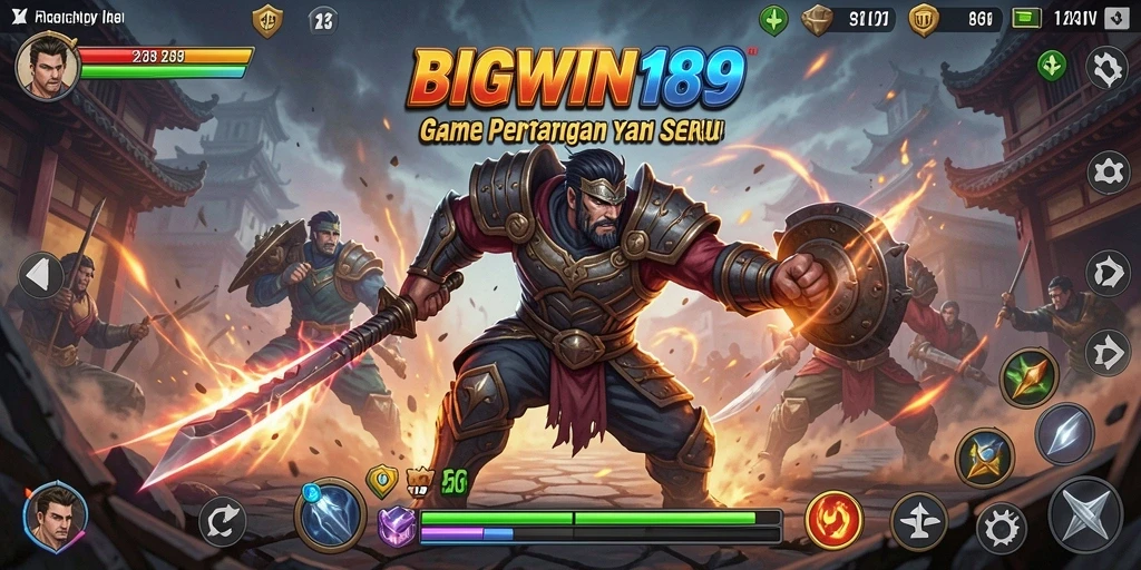 Tampilan gameplay yang mengesankan dalam pertarungan seru BIGWIN189.
