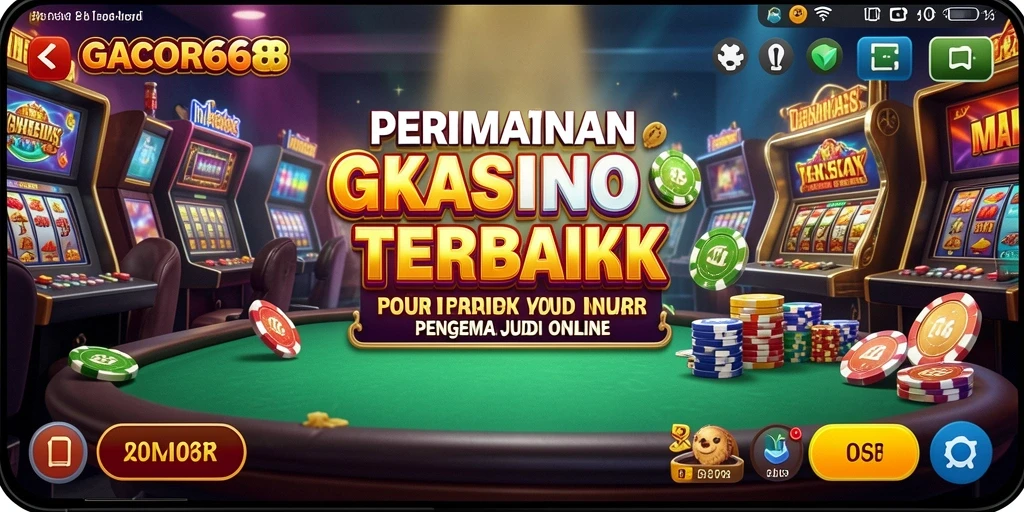 Screenshot GACOR668 menampilkan aktivitas kasino yang seru dan interaktif.