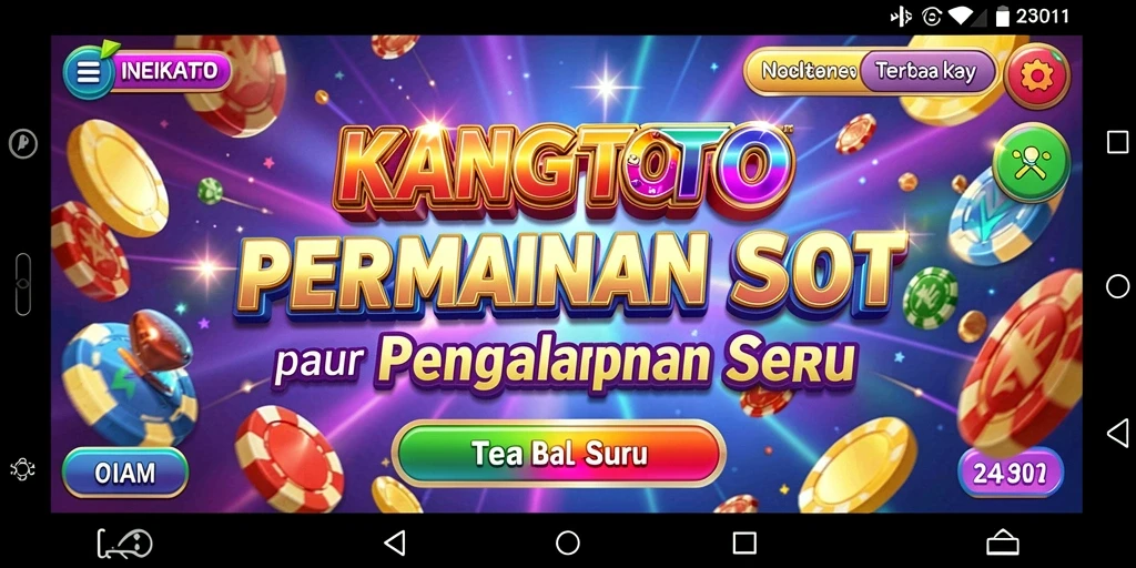 Tampilan gameplay menarik dari KANGTOTO dengan fitur Slot yang seru.