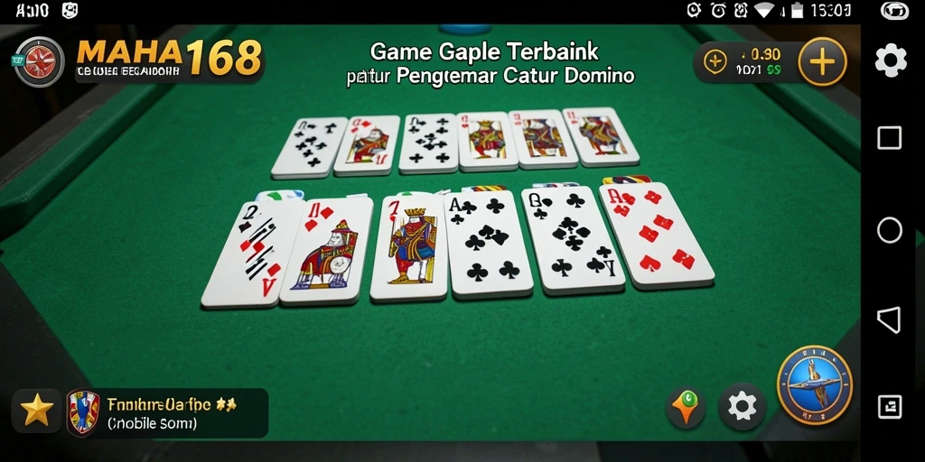 Gameplay menarik dari permainan Gaple di MAHA168.