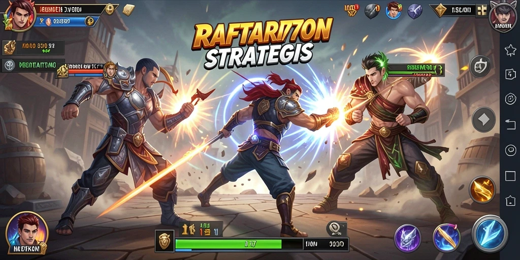 Screenshot RAFFI777 menampilkan aksi gameplay strategi yang mendebarkan.