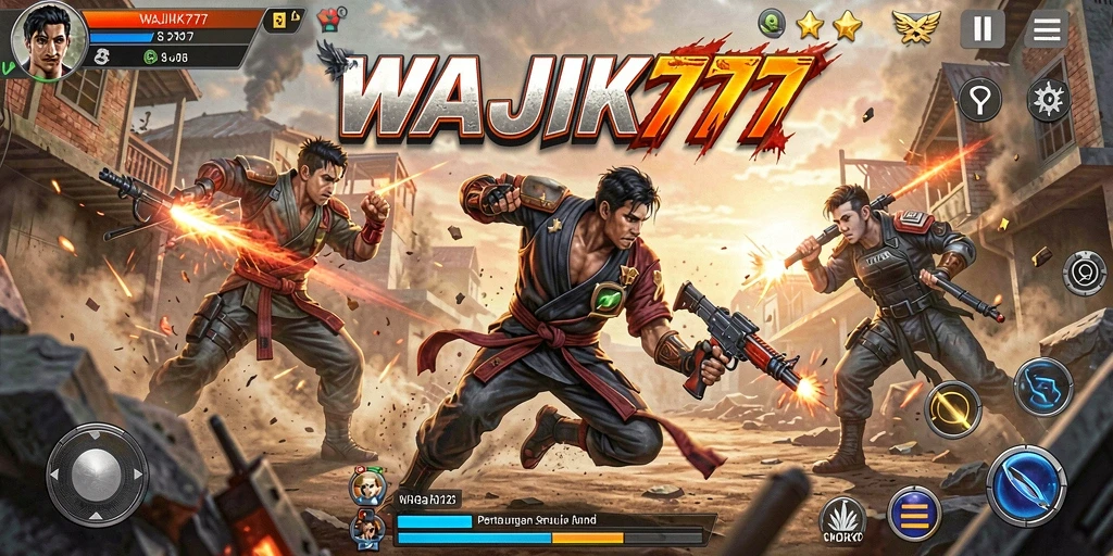 Tampilkan pertarungan mendebarkan di WAJIK777 dengan grafis yang menakjubkan.